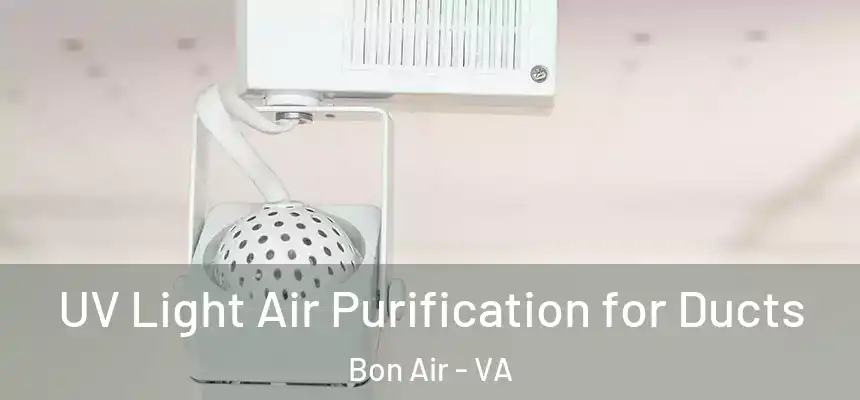  UV Light Air Purification for Ducts Bon Air - VA